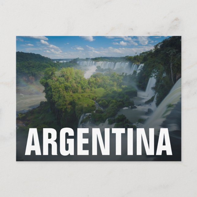 Postal Cataratas De Igauzu En Argentina (Anverso)