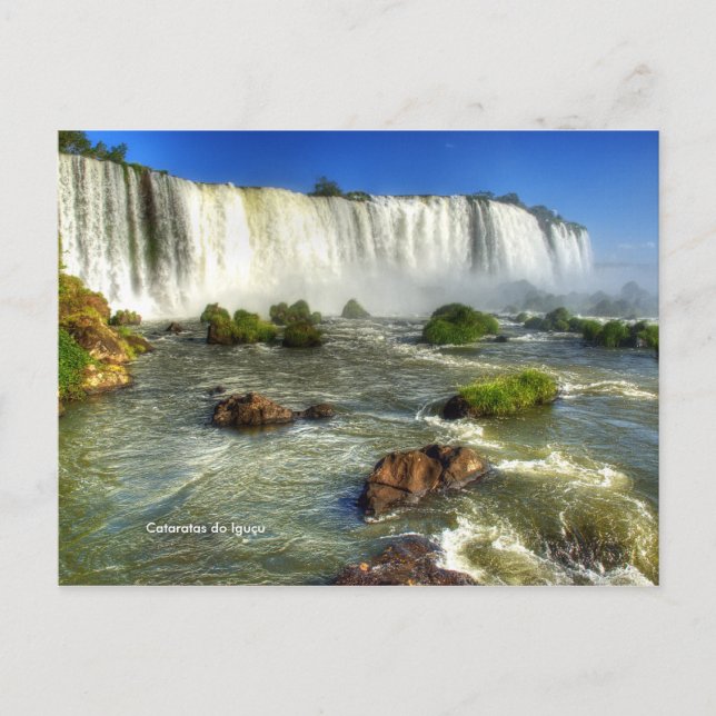Postal Cataratas de Iguaçu (Anverso)