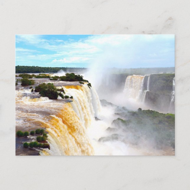 Postal Cataratas de Iguazú 4 (Anverso)