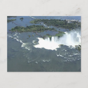 Postal Cataratas de Iguazú - Vista aérea