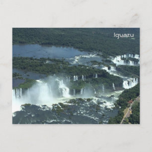 Postal Cataratas de Iguazú - Vista aérea