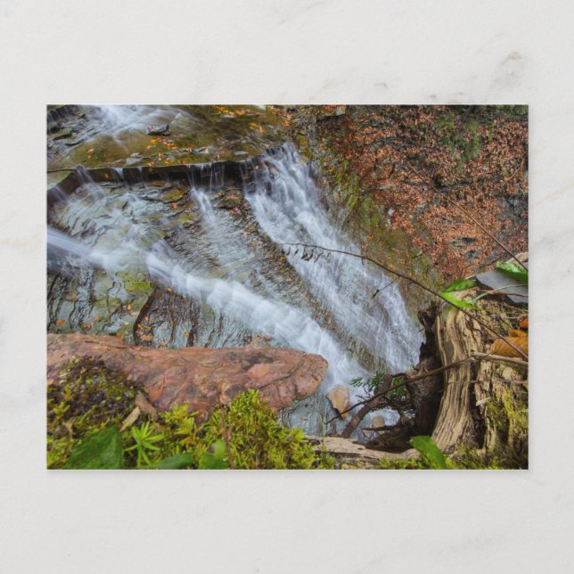 Postal Cataratas de leche batida, Valle de Cuyahoga NP, O (Anverso)