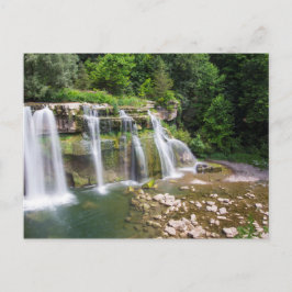 Postal Cataratas de Ludlowville, Lansing, Nueva York
