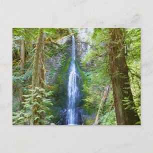 Postal Cataratas de Marymere I en el Parque Nacional Olím