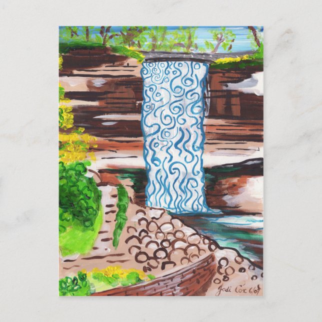 Postal Cataratas de Minnehaha - Postcard (Anverso)