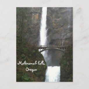 Postal Cataratas de Multnomah, Oregón