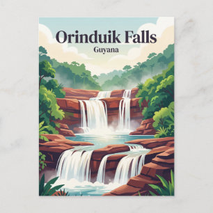 Postal Cataratas de Orinduik Guyana