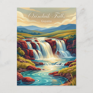 Postal Cataratas de Orinduik Guyana