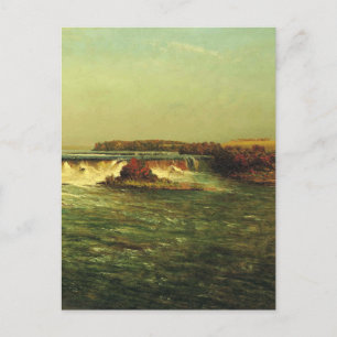 Postal Cataratas de San Antonio por Albert Bierstadt