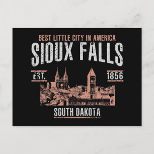 Postal Cataratas de Sioux