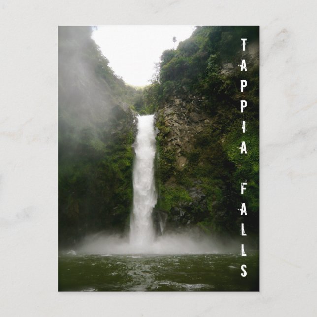 Postal Cataratas de Tappia (Anverso)