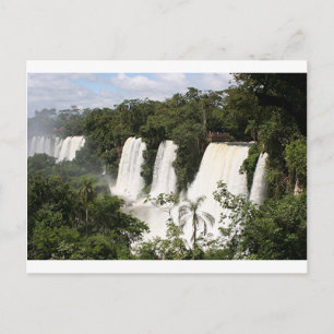 Postal Cataratas del Iguazú, Argentina, América del Sur