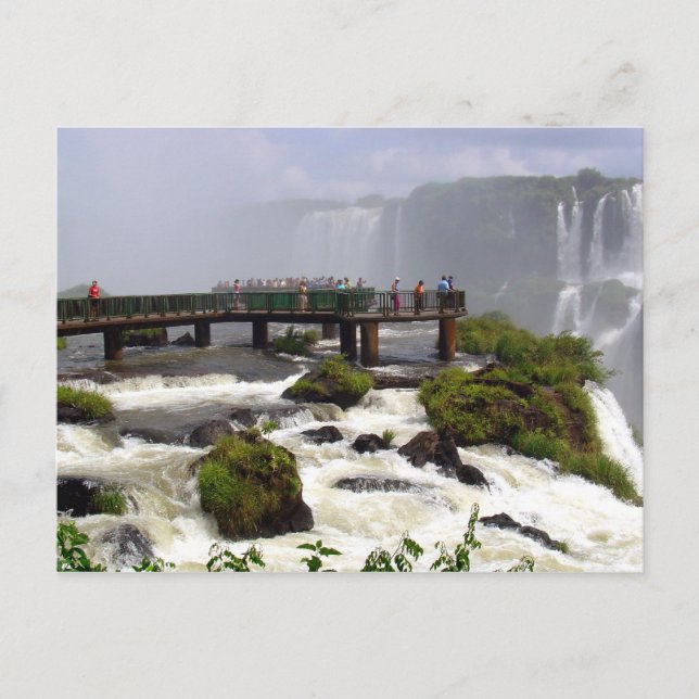 Postal Cataratas del Iguazú, Brasil (Anverso)