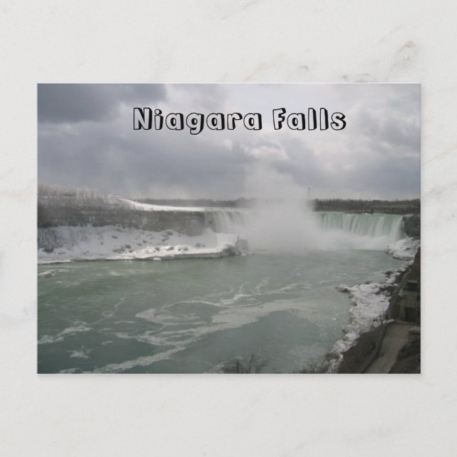 Postal Cataratas del Niágara (Anverso)