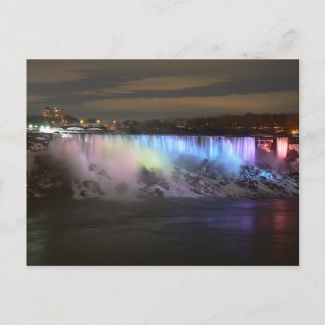 Postal Cataratas del Niágara (Anverso)