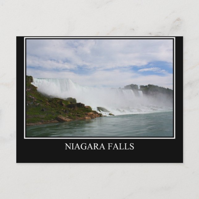 Postal Cataratas del Niágara (Anverso)