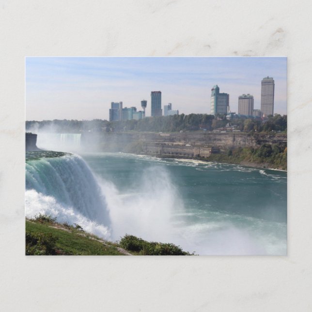 Postal Cataratas del Niágara (Anverso)