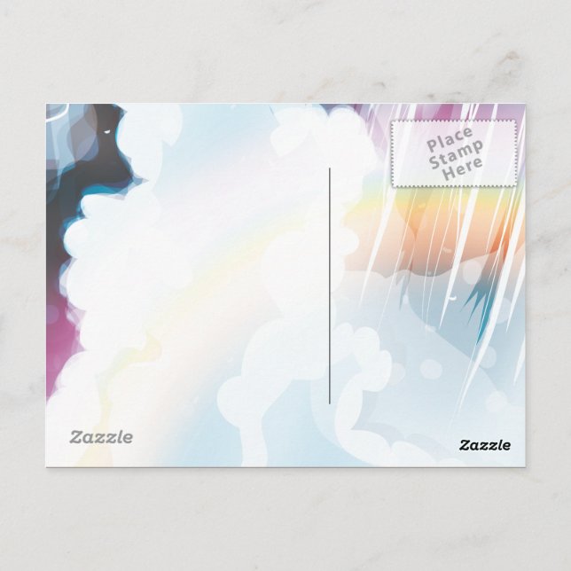 Postal Cataratas del Niágara (Reverso)