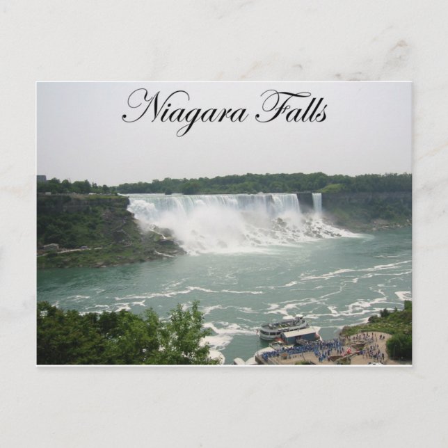 Postal Cataratas del Niágara (Anverso)