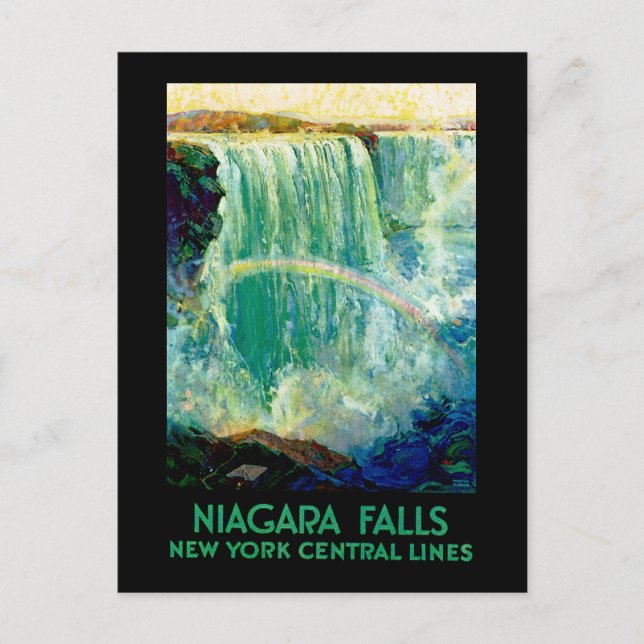 Postal Cataratas del Niágara (Anverso)
