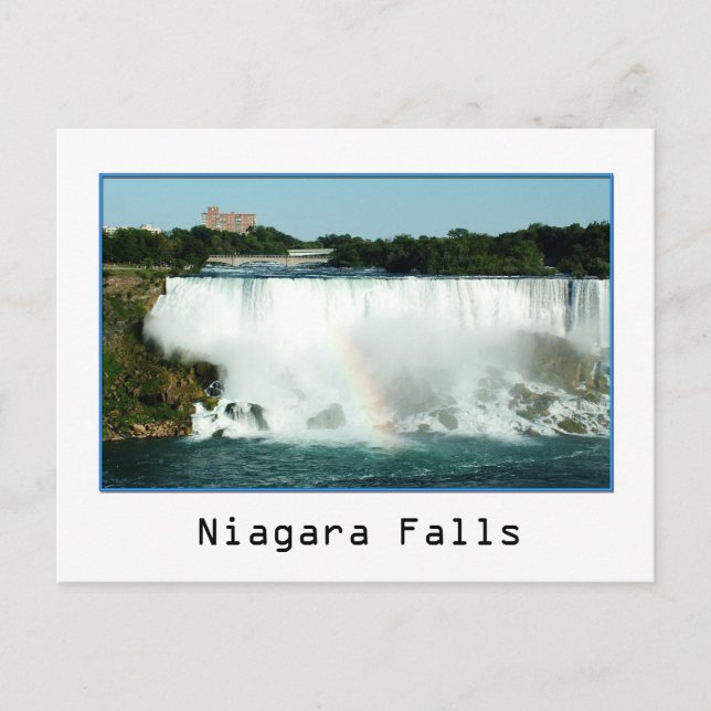 Postal Cataratas del Niágara (Anverso)