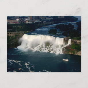 Postal Cataratas del Niágara americano: Vista aérea desde