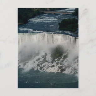 Postal Cataratas del Niágara americano: Vista aérea desde