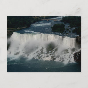 Postal Cataratas del Niágara americano: Vista aérea desde