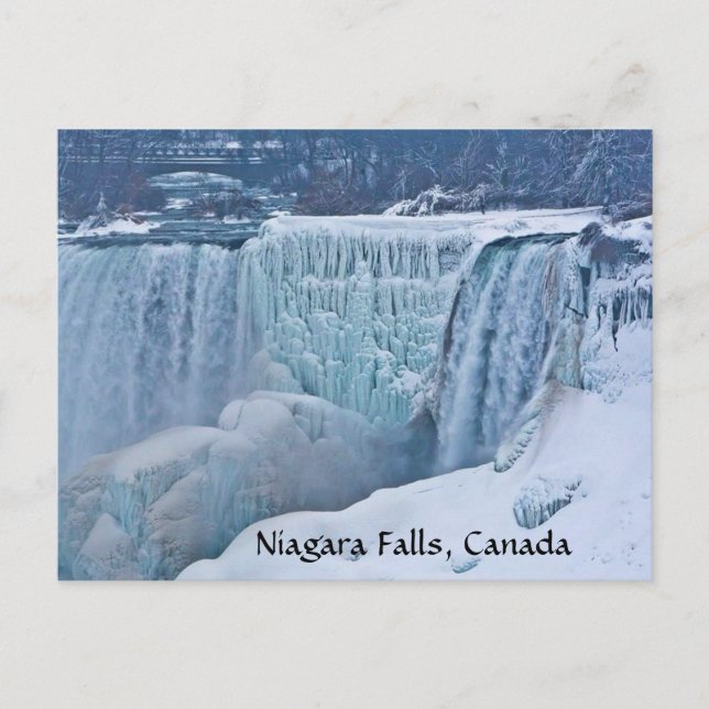 Postal Cataratas del Niágara, Canadá (Anverso)