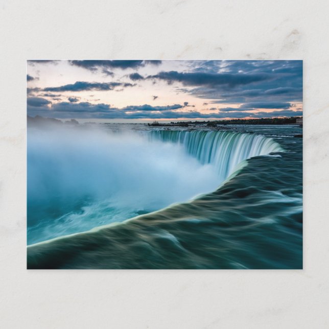 Postal Cataratas del Niágara, Canadá (Anverso)