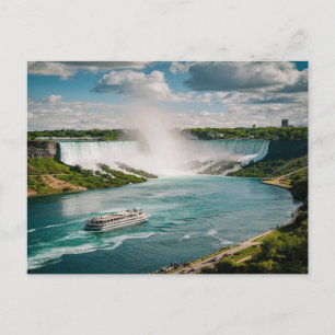 Postal Cataratas del Niágara Canadá, Estados Unidos
