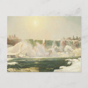 Postal Cataratas del Niágara en invierno por Jasper Franc