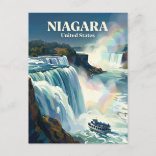 Postal Cataratas del Niágara Estado de Nueva York