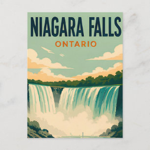 Postal 💦 Cataratas del Niágara Estilo Modern Landmark 💦