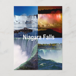 Postal Cataratas del Niágara Vistas Fotográficas de Nueva