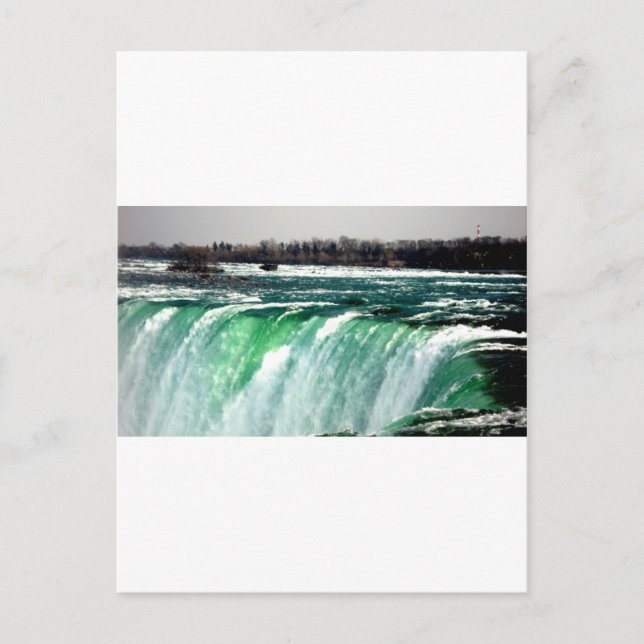 Postal Cataratas del Niagra (Anverso)