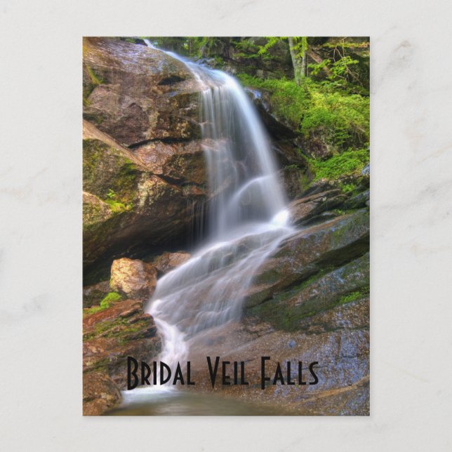Postal Cataratas del velo (Anverso)