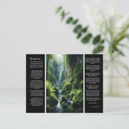 Postal Cataratas Esmeraldas de DESIDERATA: Un retiro pací