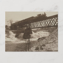 Postal Cataratas Gookin Y Puente Ferroviario