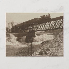 Postal Cataratas Gookin Y Puente Ferroviario