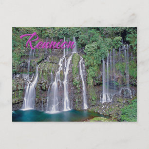 Postal Cataratas Grand Galet, Reunión
