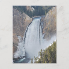 Postal Cataratas inferiores del Yellowstone