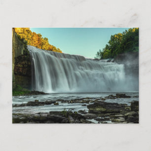 Postal Cataratas inferiores, río Genesee