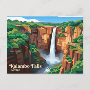 Postal Cataratas Kalambo Zambia