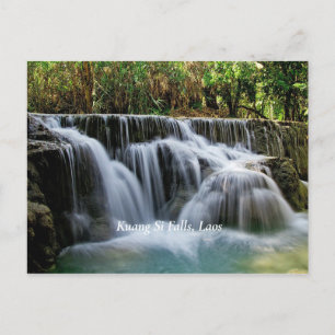Postal Cataratas Kuang Si, Laos