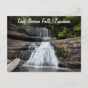 Postal Cataratas Lady Barron Falls Tasmania Australia