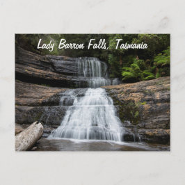 Postal Cataratas Lady Barron Falls Tasmania Australia