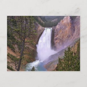 Postal Cataratas Lower Yellowstone, Gran Cañón de