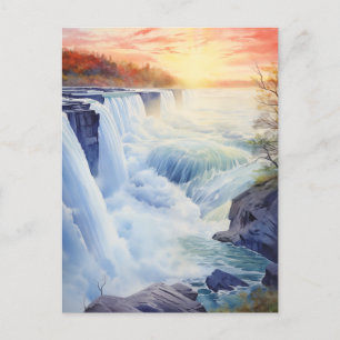 Postal Cataratas Majestic Niagara #12