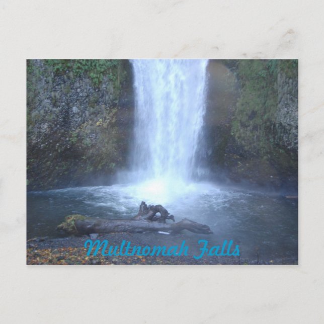 Postal Cataratas Multnomah (Anverso)